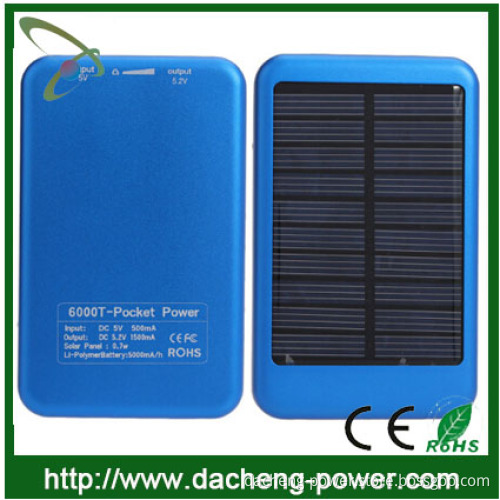 Factory price 5V 1.5A solar mobile phone charger 5000mAH solar charger